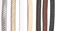 Leather Covered Elastic 6mm (per metre) 59076