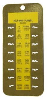 Hook: 5397 Keyway Panel General KCA001 - Key Accessories/Key Gauges