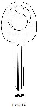 Hook 2616: Transponder HYN6T4 - Keys/Transponder Pods