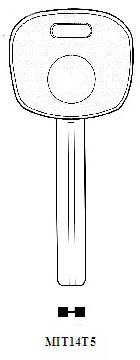 Hook 2624: MIT14T5 chip included - Keys/Transponder Pods