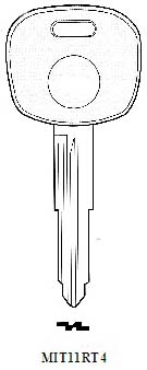 Transponder MIT11RT4 Hook 2625 - Keys/Transponder Pods