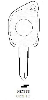 Hook 2632: Transponder NE73T8