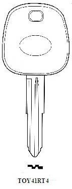 Transponder TOY41RT4 Hook 2651