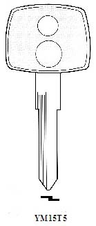 Transponder YM15T5 Hook 2566 chip 2570