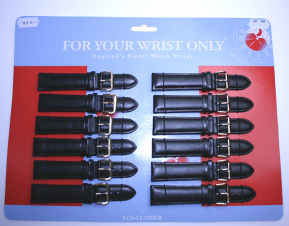 Watch Straps Padded 519 (F.Y.W.O) (Card 12) Black