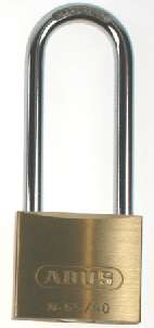 Abus 65 40mm Long Shackle Padlocks Keyed Alike