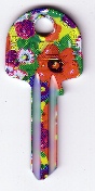 KL Fun Keys Flowers UL1 Hook 2761