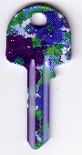 KL Fun Keys Floral Burst (Lily) UL1 Hook 2762 - Keys/Fun Keys