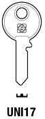Hook 7138: S = UNI17 - Keys/Cylinder Keys- Specialist