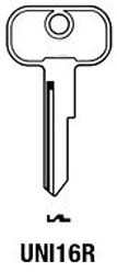 UNI16R Hook 1076 - Keys/Cylinder Keys- Specialist