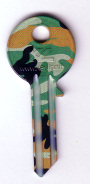 KL Fun Keys 1A Camo Hook 2780 - Keys/Fun Keys