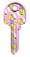 Silca UL050 Maggie Simpson Fun Keys - Keys/Fun Keys