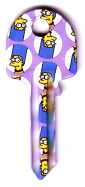 Silca UL050 Marge Simpson Fun Keys Hook 2825