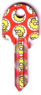 Silca UL050 Lisa Simpson Fun Keys Hook 2824 - Keys/Fun Keys