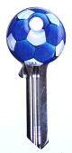 HD Football Fun Keys Dark Blue & White