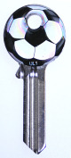 HD Football Fun Keys Black & White - Keys/Fun Keys