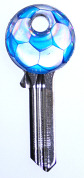 HD Football Fun Keys Sky Blue & White