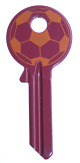 HD Football Fun Keys Red & Orange