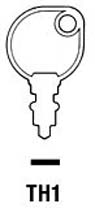 Hook 1649 .... jma = TEU-1 - Keys/Cylinder Keys- Specialist