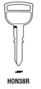 Hook 1084: Honda HON38R - Keys/Cylinder Keys- Car