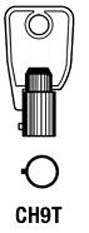 Hook 1013: jma = CHi-1T silca CH9T - Keys/Security Keys