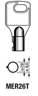 Hook 1306: MER26T - Keys/Cylinder Keys- Specialist