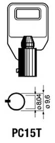 IKS: Silca PC15T - Keys/Cylinder Keys- Specialist