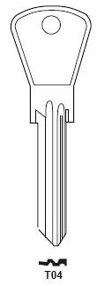 Hook 1416: Trioving TO4 HD  - Keys/Cylinder Keys- Specialist