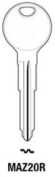 MAZ20R Hook 1490 - Keys/Cylinder Keys- Specialist