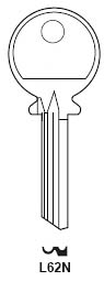 Hook 1726: Zeni L62N HD - Keys/Cylinder Keys- Specialist