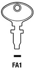 FA1 Hook 1761 - Keys/Cylinder Keys- Specialist