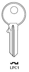 SQUIRE LPC1 Hook 1766 - Keys/Cylinder Keys- Specialist