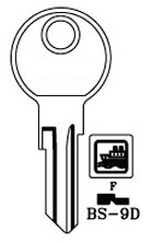 Hook 1829: S = CY14....JMA = BS-9d....hd = C394 - Keys/Cylinder Keys- Specialist