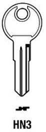 Hook 1851: S = HN3....jma = HEK-4 - Keys/Cylinder Keys- Specialist