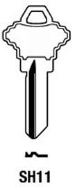 Hook 1884..jma = SLG-11...hd =145E H398 Silca SH11 - Keys/Security Keys
