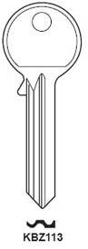 ZONE KBZ113 Hook 1905 - Keys/Cylinder Keys- Specialist