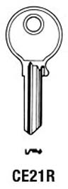 Hook 1934: S = CE21R - Keys/Cylinder Keys- Specialist