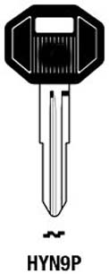 Hook 1960: JMA = HY-8P - Keys/Cylinder Keys- Car