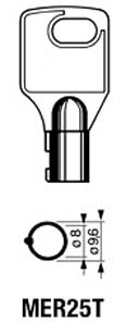 Hook 1976: S = MER25T - Keys/Cylinder Keys- Specialist