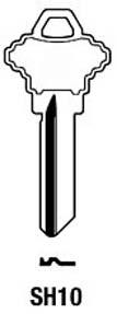 SH10 Hook 1989 - Keys/Cylinder Keys- Specialist