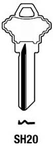 Hook 1990: Silca SH20....JMA = SLG-16 HD = A145H - Keys/Security Keys