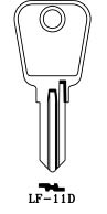 Hook 2116: LF-11d JMA - Keys/Cylinder Keys- Specialist