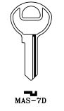 Hook 2125: MAS7D JMA - Keys/Cylinder Keys- Specialist