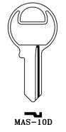 Hook 2127: jma = MAS-10d - Keys/Cylinder Keys- Specialist