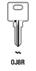 Hook 2136: S = OJ8R....JMA = OJ-10 - Keys/Cylinder Keys- Specialist
