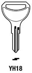 IKA: Silca YH18 - Keys/Cylinder Keys- Specialist