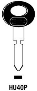 Hook 9019: silca = HU40P...jma = ME-3P - Keys/Security Keys