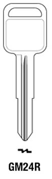 Hook 866: GM24R - Keys/Cylinder Keys- Specialist