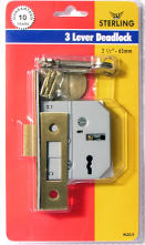 MLD325 3 Lever Dead Lock - Locks & Security Products/Mortice Locks