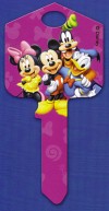 ..........Disney D6 Buddies UL1 Hook 2863 - Keys/Fun Keys